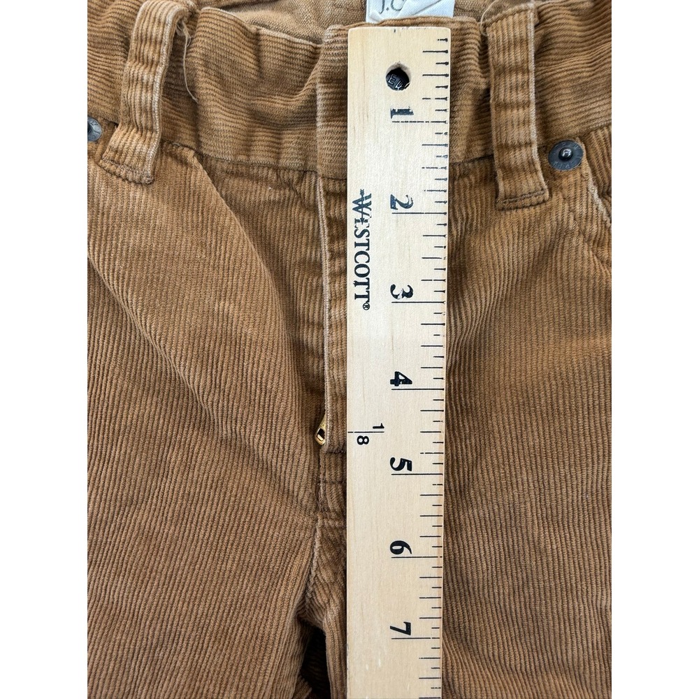 J.Crew Women's Corduroy Pants Bootcut 5-Pocket Size 27 S Camel Brown Stretch - Picture 5 of 13